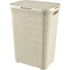CURVER STYLE Wäschebox,  60 Liter K189207KI62KK,  Farbe: creme