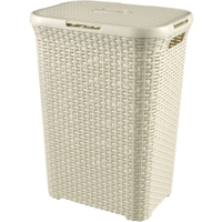 CURVER STYLE Wäschebox,  60 Liter K189207KI62KK,  Farbe: creme