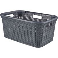 CURVER STYLE Wäschekorb,  45 Liter K188958KI93KK,  Farbe: anthrazit