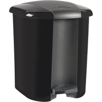 CURVER Treteimer,  15 Liter 05340-101-00,  Farbe: schwarz