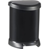 CURVER Treteimer,  5 Liter 02160-101-09,  Farbe: schwarz