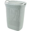 CURVER Wäschebox KNIT,  57 Liter 03676-X60-00,  Farbe: misty blue