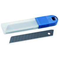 Cuttermesser Klingen BlackLine,  10 Stück 95681810,  Klingenbreite: 18 mm