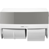 CWS Frontblende für Paradise Toilettenpapierspender X361060,  Farbe: Basic Plus Silber