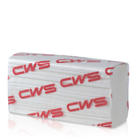 CWS Multifold Faltpapier,  2-lagig,  weiß X279300,  1 Karton = 25 x 150 = 3750 Blatt