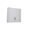 CWS ObjectLine Großrollen-Toilettenpapierspender C706602,  Für 1 Rolle,  weiß,  Edelstahl