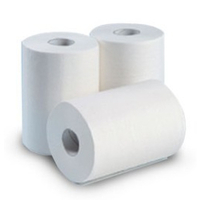 CWS Rollenpapier,  2-lagig C2861000,  1 Paket = 6 Rollen à 100 Meter