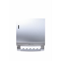 CWS Stainless Steel Paperroll Rollenpapierspender 7205000,  Fassungsvermögen = ca. 400 Portionen je 25 cm Länge