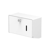 CWS Universal 250 Faltpapierhandtuchspender 3110600,  Aluminium weiß,  mit Zylinderschloss