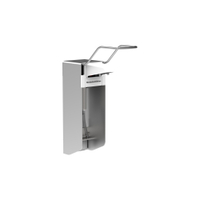 CWS Universalspender,  Aluminium,  500 ml X107660,  Maße (B × H × T): 8, 2 × 29, 9 × 22, 2 cm