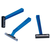 Dahlhausen Einmal-Rasierer,  unsteril 10.000.00.014,  1 Packung = 100 Stück,  blau