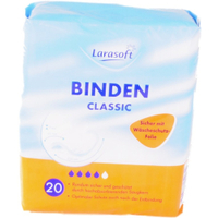 Damenbinden classic,  Körperform 1 Packung = 20 Stück
