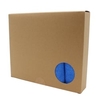 De Witte Mikrofasertücher Soft Boxed,  40 x 40 cm 1 Packung = 5 Stück,  blau