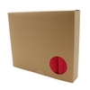 De Witte Mikrofasertücher Soft Boxed,  40 x 40 cm 1 Packung = 5 Stück,  rot