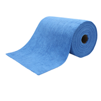 De Witte Mikrofasertücher Tricot First,  Rolle 1 Rolle = 75 Tücher,  blau
