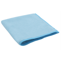 De Witte Recycelt Soft 100 Mikrofasertuch,  38 x 38 cm 1 Packung = 5 Tücher,  Farbe: blau