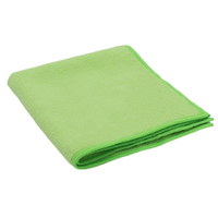 De Witte Recycelt Soft 100 Mikrofasertuch,  38 x 38 cm 1 Packung = 5 Tücher,  Farbe: grün