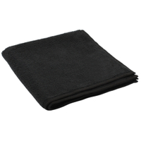 De Witte Recycelt Soft 100 Mikrofasertuch,  38 x 38 cm 1 Packung = 5 Tücher,  Farbe: schwarz