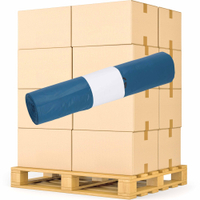 DEISS Abfallsack 120 Liter blau,  Typ 60 20010,  1 Palette = 40 Kartons = 400Rollen = 10000 Säcke