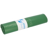 DEISS PREMIUM Abfallsack 120 Liter grün,  1310 g/ Rolle,  Typ 60 12022,  1 Rolle = 25 Säcke