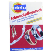 delu Schmuckpflegetuch 1001.01,  1 Packung = 1 Schmuckpflegetuch