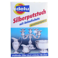 delu Silberputztuch 1010.01,  1 Packung = 1 Silberputztuch