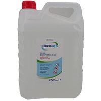 DERCOMED Hand-Desinfektionsgel,  70% Ethanol F89793,  4, 5 Liter - Kanister