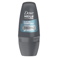 Dove Men+Care Clean Comfort Deo-Roll-On T124608,  50 ml - Flasche