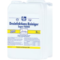 Dr. Becher super F6000 Desinfektionsreiniger 1742000,  5 Liter - Kanister