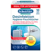 Dr. Beckmann Desinfektion Hygiene Feuchttücher 8121,  1 Packung = 10 Tücher,  einzeln verpackt