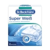 Dr. Beckmann Super Weiß Wäscheweißtücher 4172,  1 Packung = 2 x 40 g