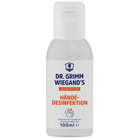 DR. GRIMM WIEGAND`S Händedesinfektion,  80% Ethanol 100 ml - Flasche