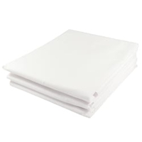 Dr. Junghans medical Spannauflage Folie/Molton 01311,  1 Stück,  weiß,  Größe (B x L) 90 x 200 cm