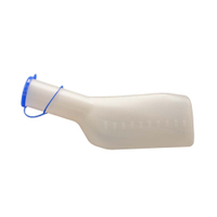 Dr. Junghans medical Urinflasche für Männer aus Kunststoff 20105,  1 Stück,  milchig,  Fassungsvermögen 1000 ml