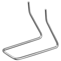 Dr. Schnell Edelstahlbügel zur Ellbogenbedienung 80040,  1 Bügel