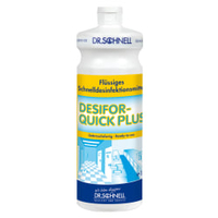 Dr. Schnell Flächendesinfektionsmittel DESIFOR-QUICK PLUS 00523,  1 Liter - Flasche mit Sprühaufsatz