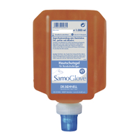 Dr. Schnell Hautschutzgel SAMOGLOVE,  parfümfrei 502,  1 Liter - V10 Spenderflasche