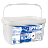 Dr. Schnell RAPA caps Vollwaschmittel Pulver-Caps 60008,  1 Eimer = 80 Caps à 27 g