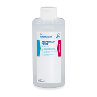 Dr. Schumacher Aseptoman Forte Alkoholische Händedesinfektion 00-485OP-005,  500 ml - Flasche