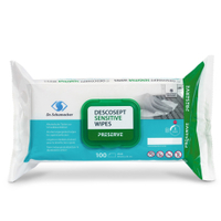 Dr. Schumacher Desinfektionstücher DESCOSEPT SENSITIVE WIPES 00-323DS-T010,  1 Packung = 10 Tücher