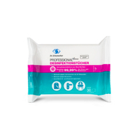 Dr. Schumacher PROFESSIONAL@home Flächendesinfektionstücher 01-323DS-T030,  1 Flowpack = 30 Tücher