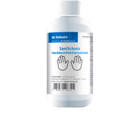 Dr. Schutz SaniSchutz Handdesinfektionsmittel 4700010000,  100 ml - Flasche mit Fliptop-Verschluss