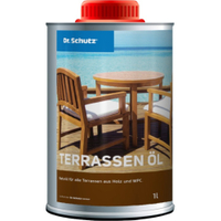 Dr. Schutz Terrassenöl natur 1064000105,  1 Liter - Flasche