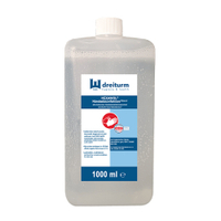 Dreiturm HEXAWOL Händedesinfektion 8297,  1 Karton = 6 Euroflaschen à 1 Liter