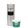 Dreumex Desinfektion,  Starterpaket,  2-teilig 66708001004,  1 Set = 1 Edelstahlständer + 1 Eimer à 800 Tücher (Disinfecting)