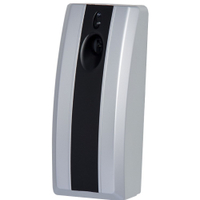 Duftspender mit Lichtsensor DS502,  Farbe: silber / schwarz