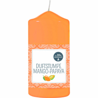 Duftstumpe,  120 x 60 mm Duft: Mango/Papaya
