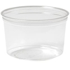 DUNI BioPak Crystal Deli Menübox ungeteilt,  transparent 177067,  1 Karton = 10 x 35 Stück,  500 ml