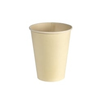 DUNI BioPak Sweet Cup Trinkbecher Nature,  unbedruckt 182532,  1 Karton = 16 x 50 Stück,  24 cl