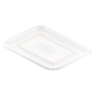 DUNI Deckel für Fixpack,  rechteckig 159146,  1 Karton = 500 Stück,  transparent